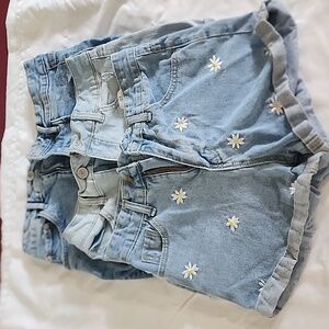 3 Pairs of Jean Shorts